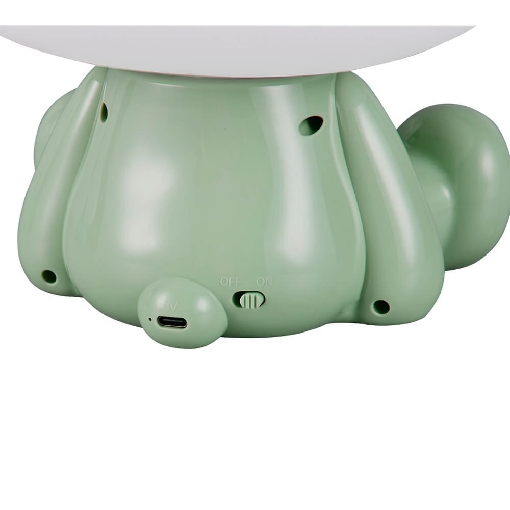 Schattig taffellampje Hopper groen Trio 4017807643275