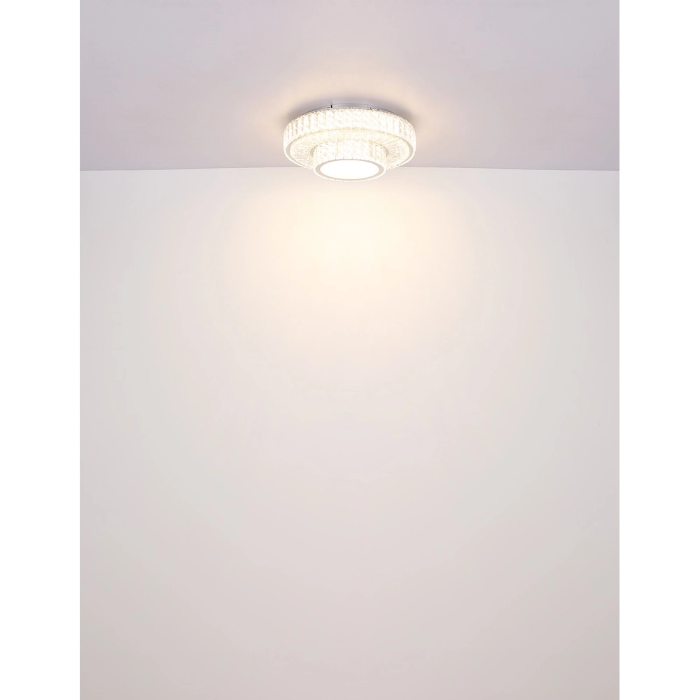 Ovale hanglamp Mucky chroom Globo 9007371445998