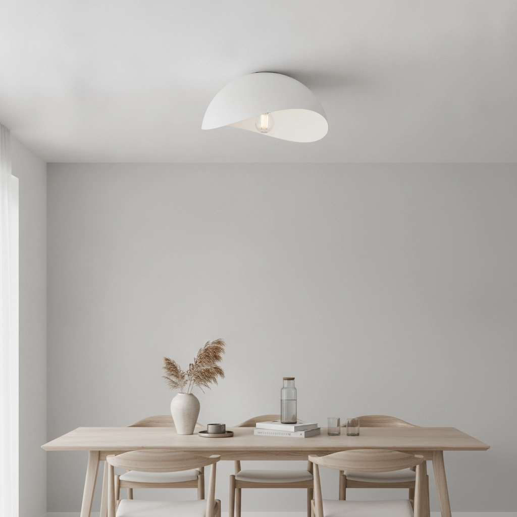 Plafondlamp Opsi wit Ø 30cm