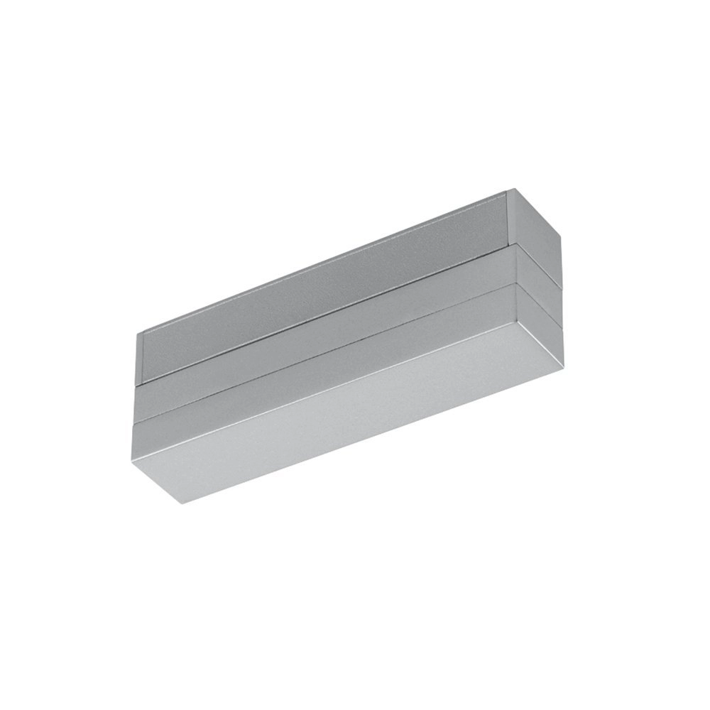 2-fase voeding Duoline Block voor railverlichting grijs 2-fase voeding Duoline Block voor railverlichting grijs