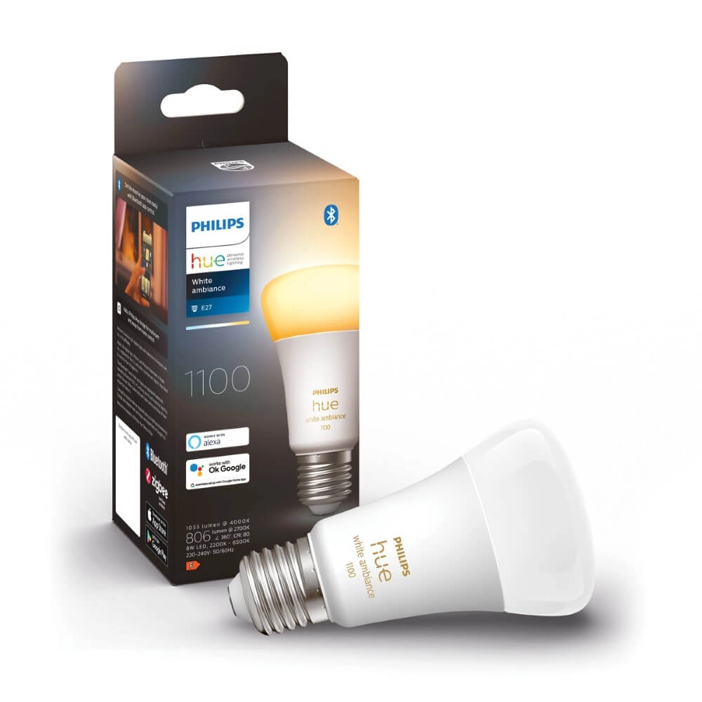 Hue - E27 - 11W - White Ambiance Philips 8719514291119