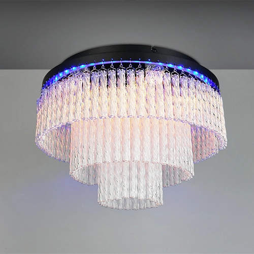 Design plafondlamp Vono zwart Trio 4017807682236