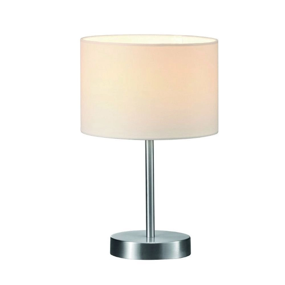 Tafel schemerlamp Series 4611 met witte kap 20cm Tafel schemerlamp Series 4611 met witte kap 20cm