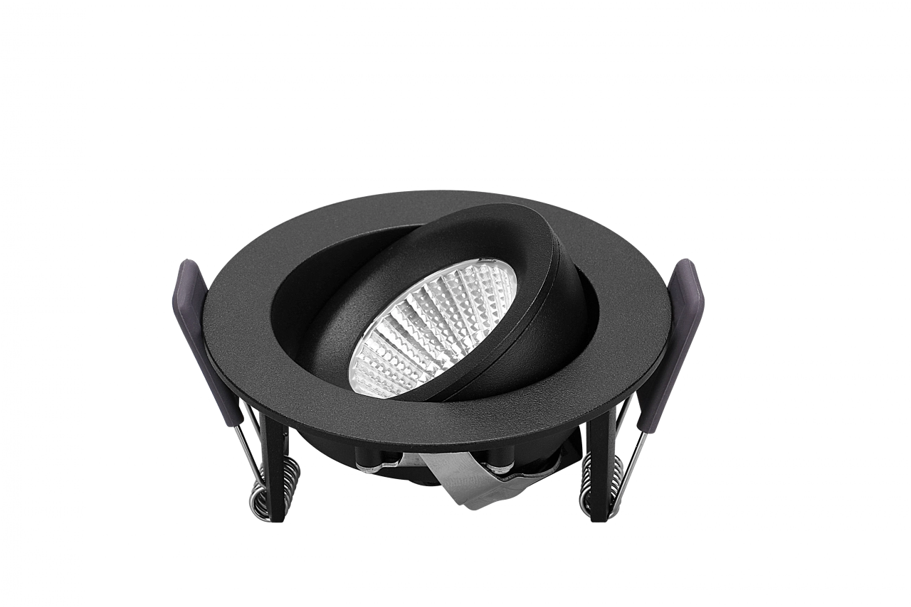 Dim-to-warm inbouwspot Special zwart Artdelight 8719831735204