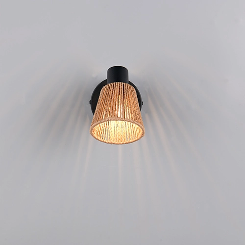Plafondlamp Natrel enkel bruin Trio 4017807672312