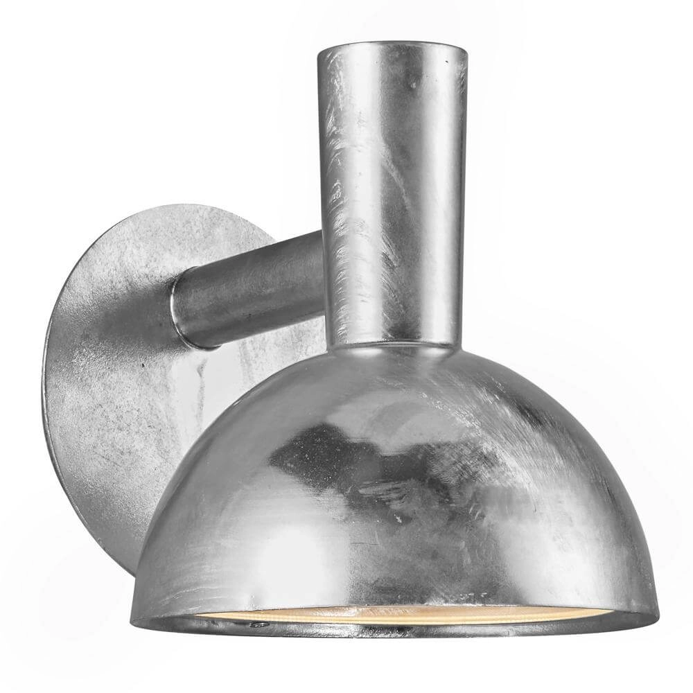 Zinkgrijze wandlamp Arki design down Zinkgrijze wandlamp Arki design down