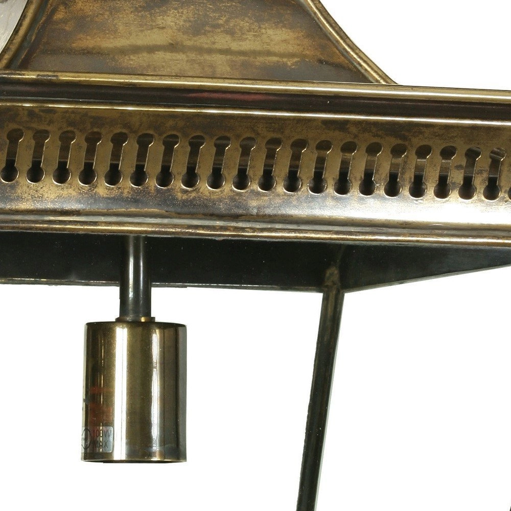 Antieke hanglamp Pagoda M 1-lichts - antiek koper (ANT) Limehouse