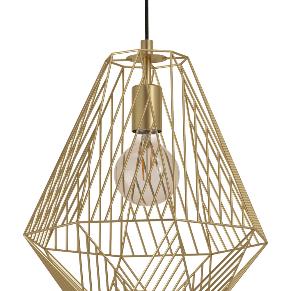 Gouden draadlamp Stype Ø 33cm Eglo 9002759436957