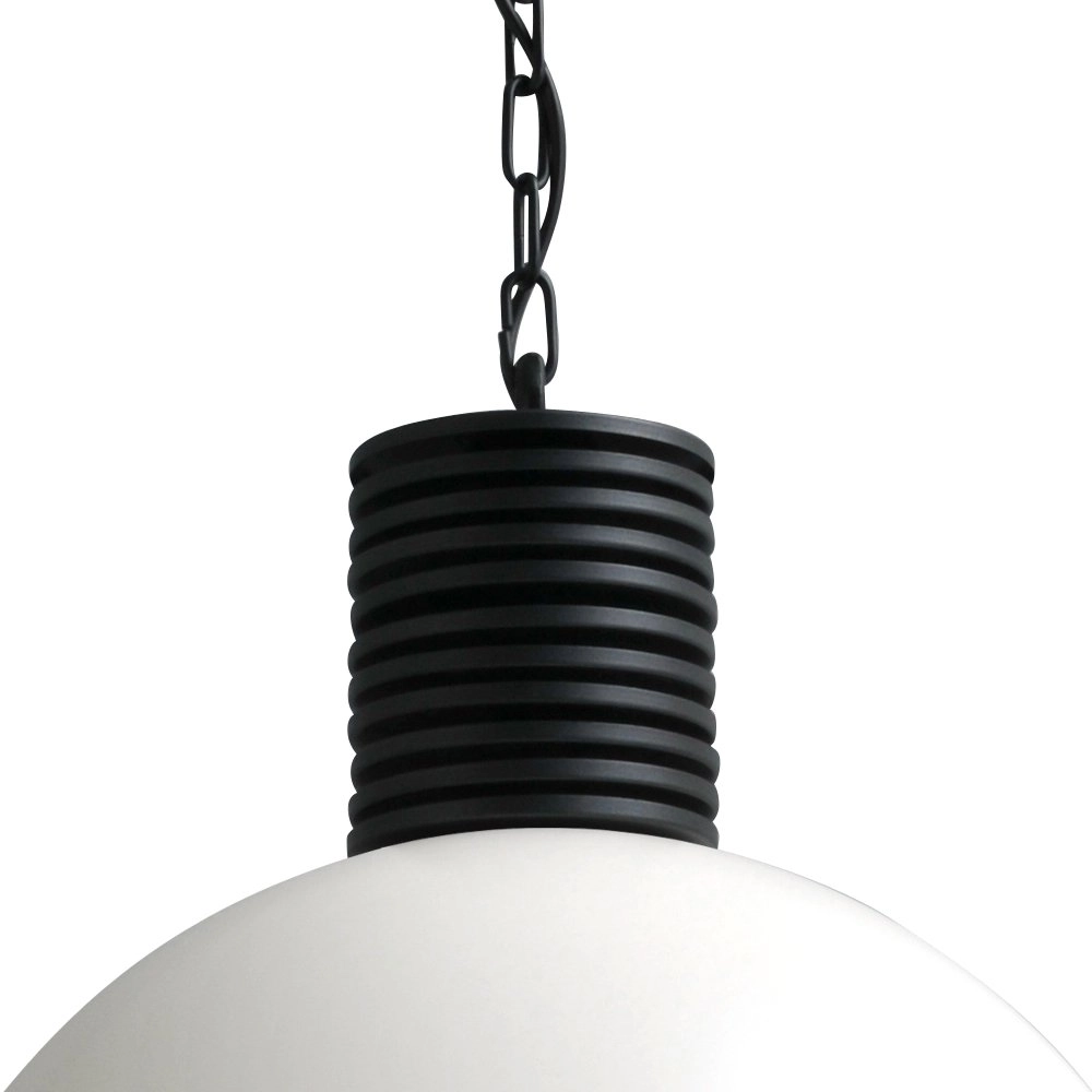 Witte industrielamp Industria 50 Bud 50cm wit met zwart Masterlight 8718121151861