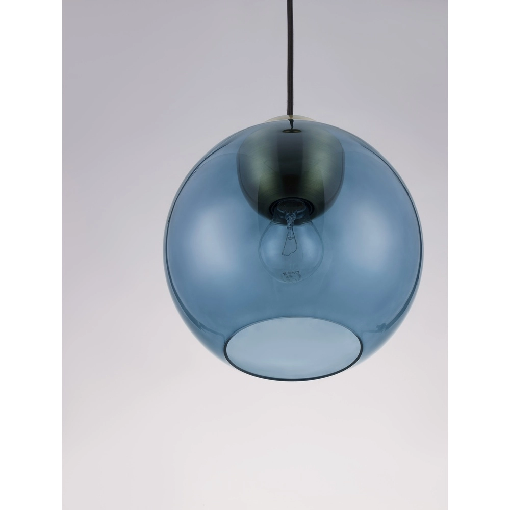 Design hanglamp Midori blauw glas Lyora 5212017434258
