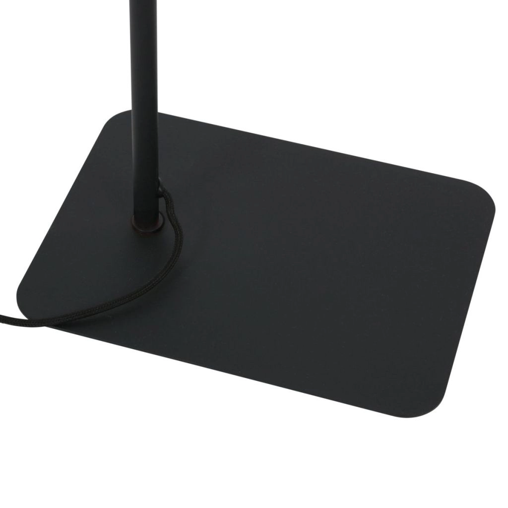 Vloerlamp Lumo zwart met nikkel Steinhauer 8712746184648