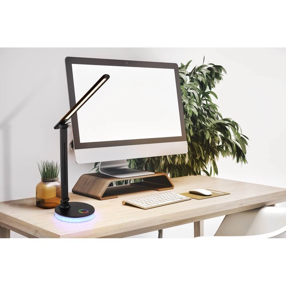 Bureaulamp Geraldo zwart Globo 9007371458653