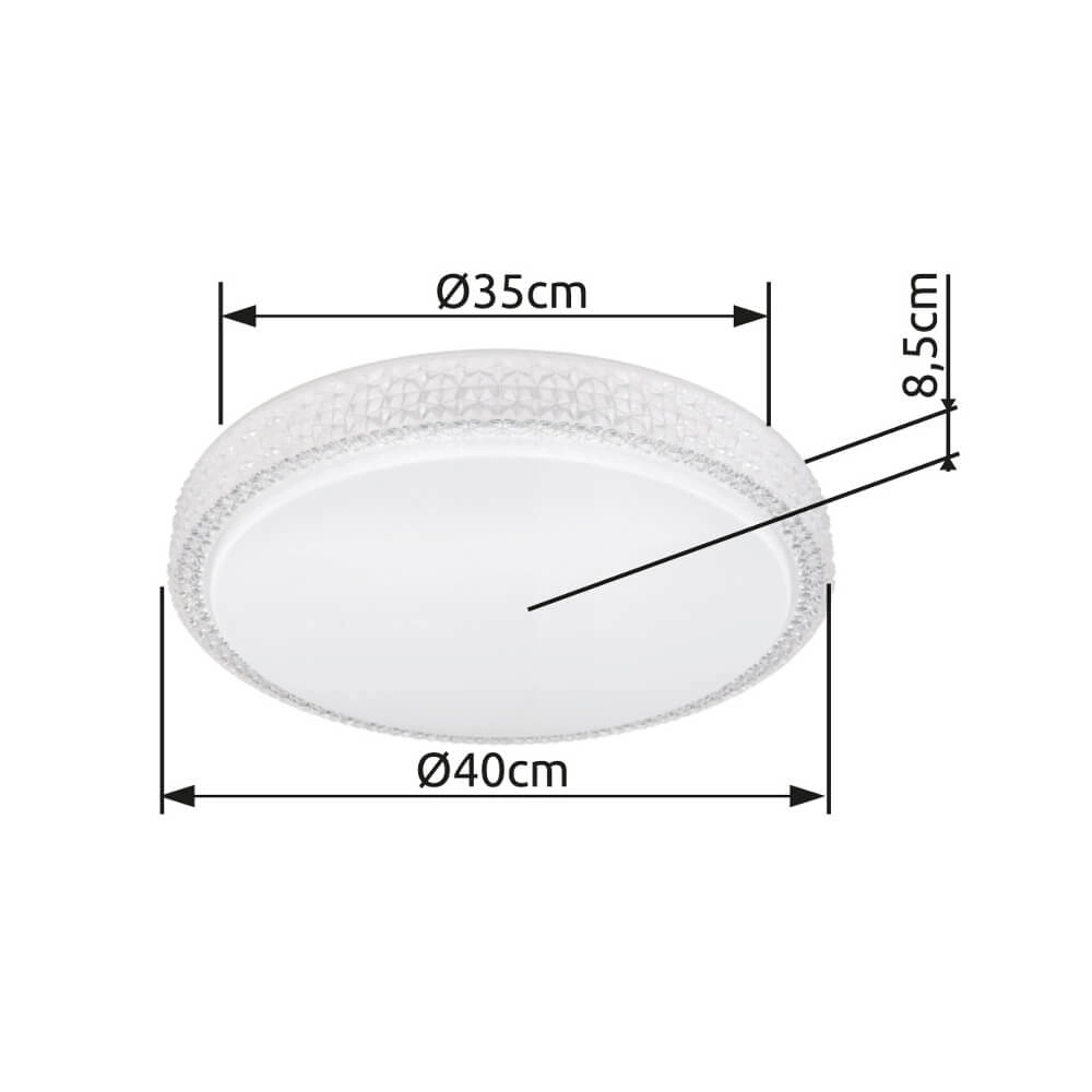 Plafonniere Ovi 2300lm Globo 9007371405008