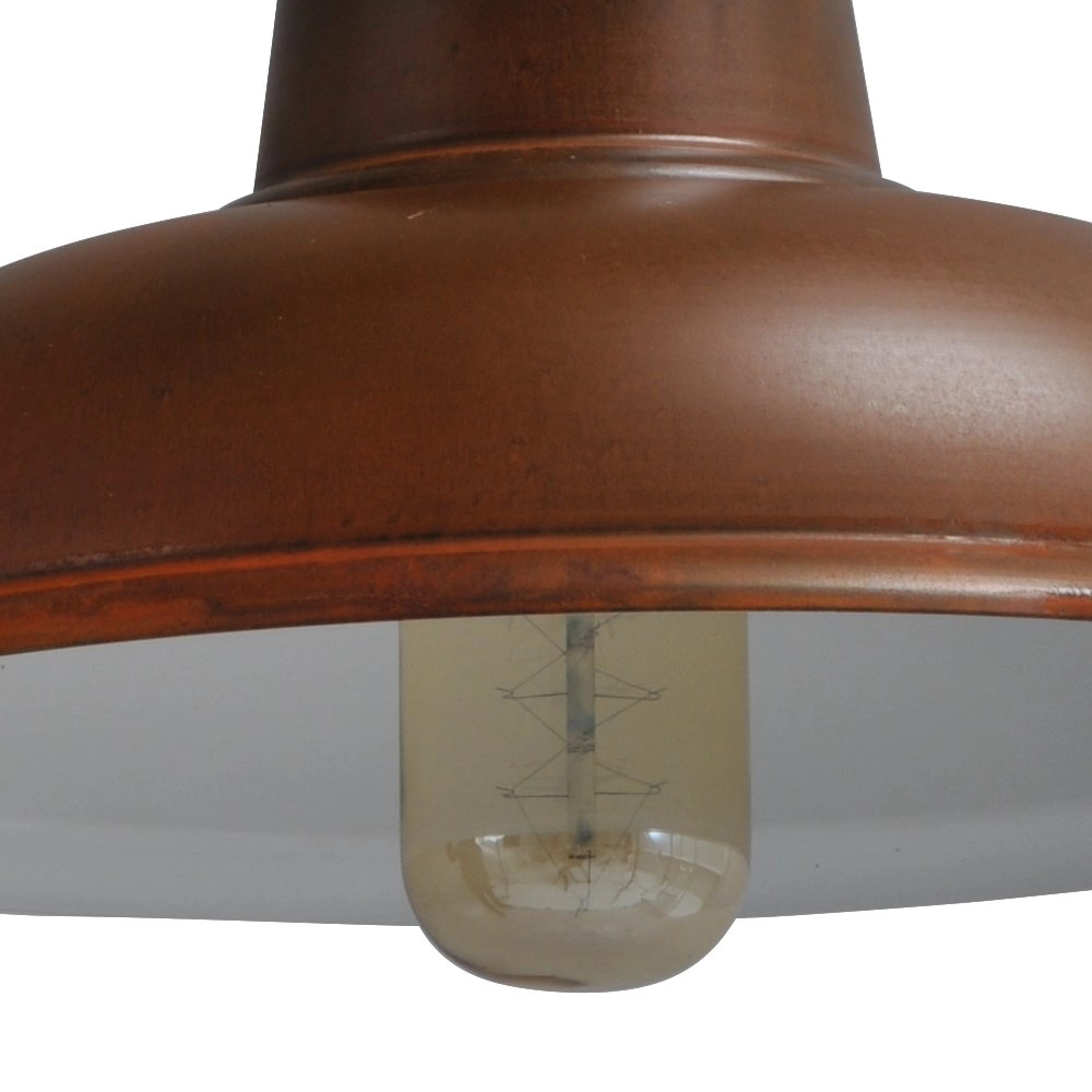 Landelijke industrie hanglamp Industria 26 roestbruin Masterlight 8718121236179