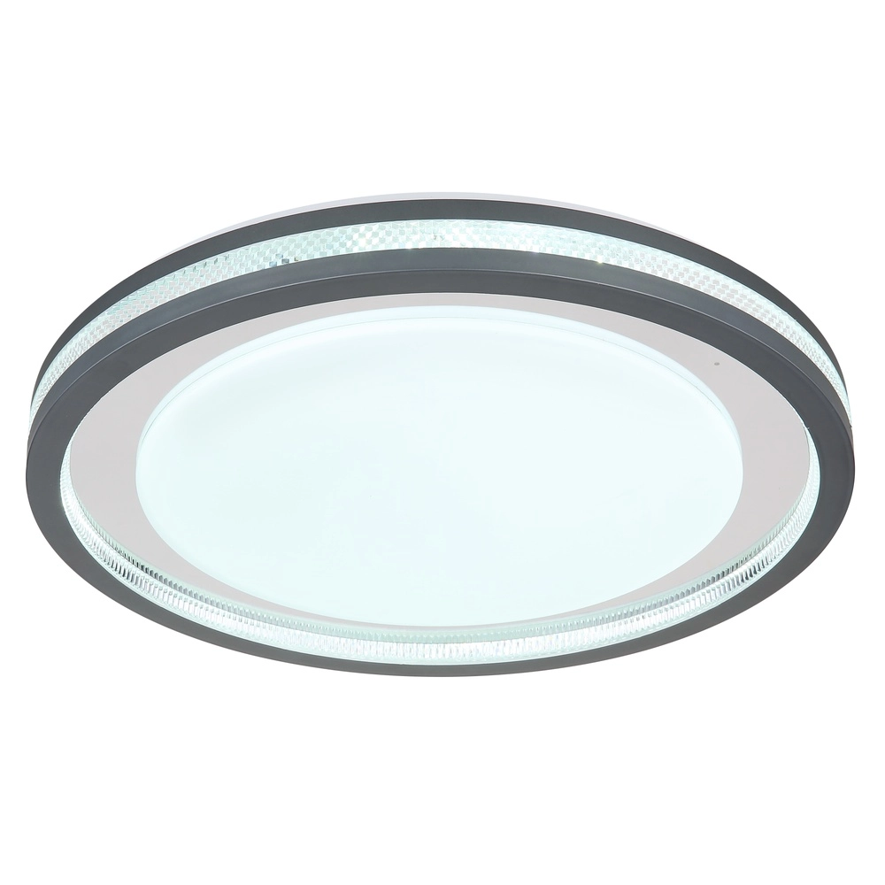 Design plafondlamp Terpsa zwart met wit Globo 9007371445974