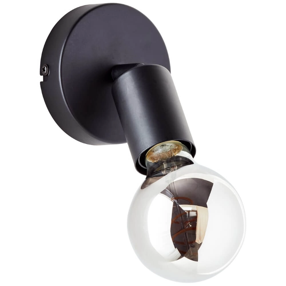Zwarte wandlamp Tiffany Brilliant 4004353406423