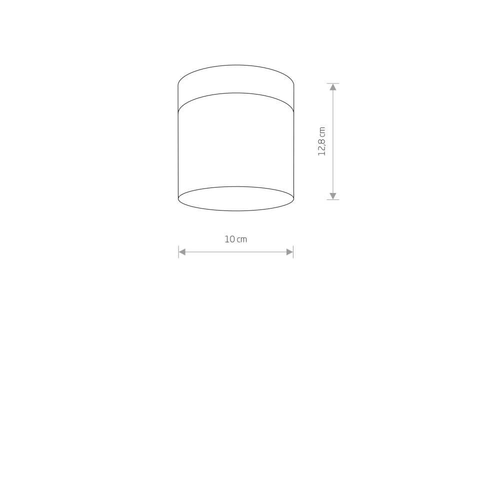 Ø 10cm badkamer plafondlamp Cayo Lyora 5903139805599
