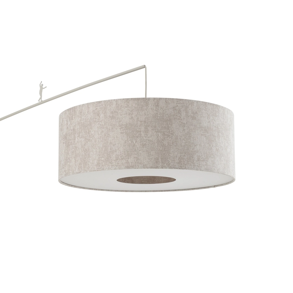 Vloerlamp Poise zand bruin Ø 65cm Lyora 5903139116855