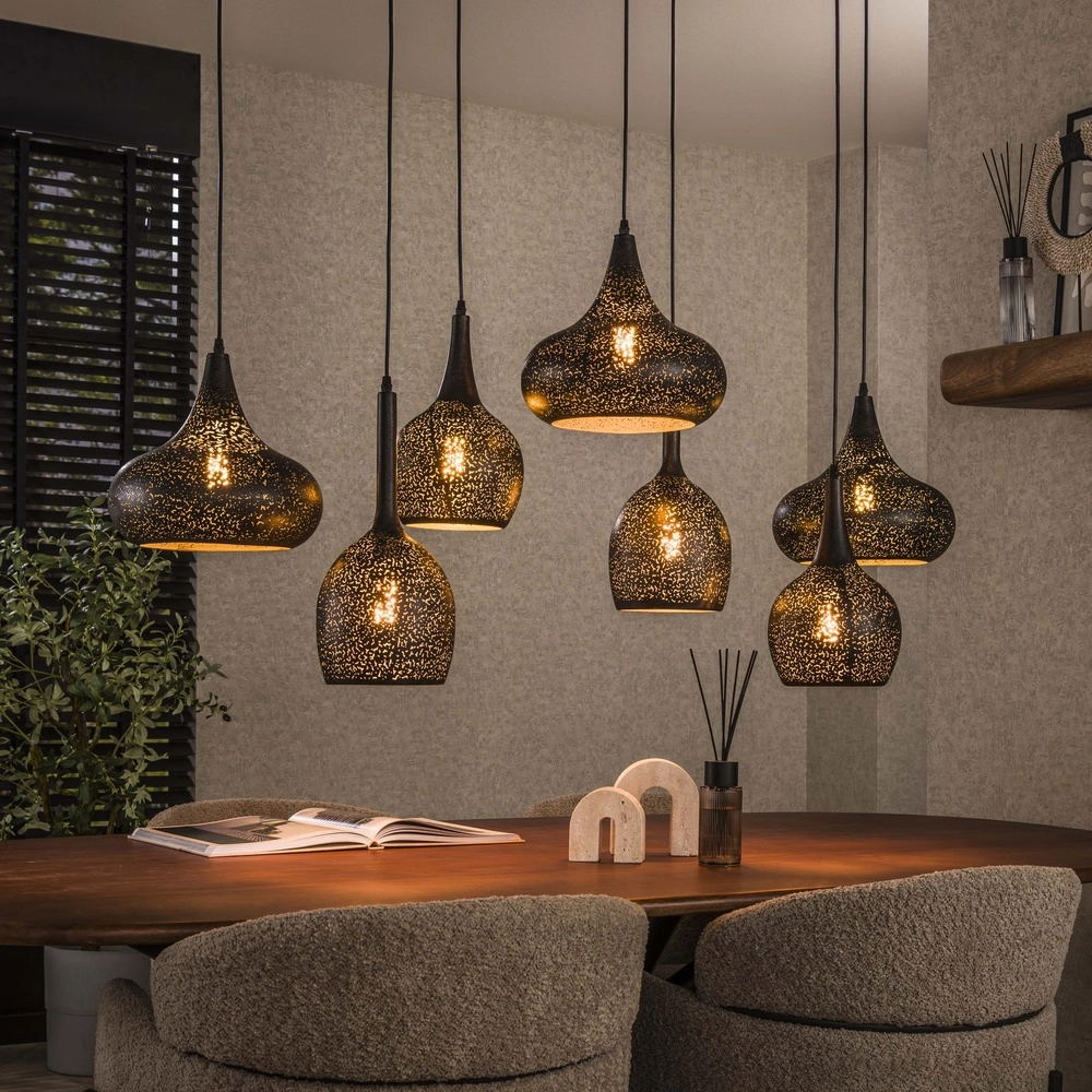 Eettafel hanglamp Zip 7x E27