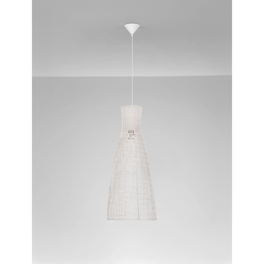 Witte hanglamp Niro Ø 35cm Lyora 5212017477477