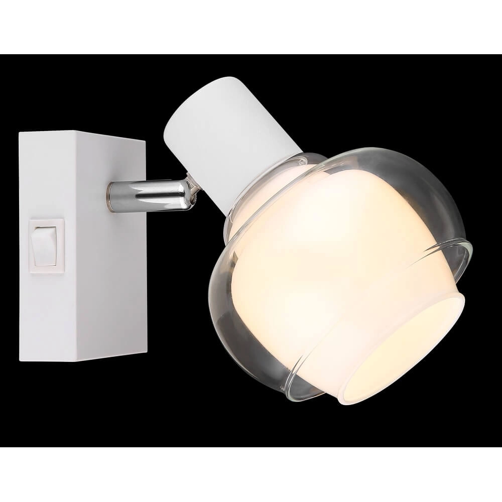 Witte wandlamp Tokki enkel Globo 9007371458035