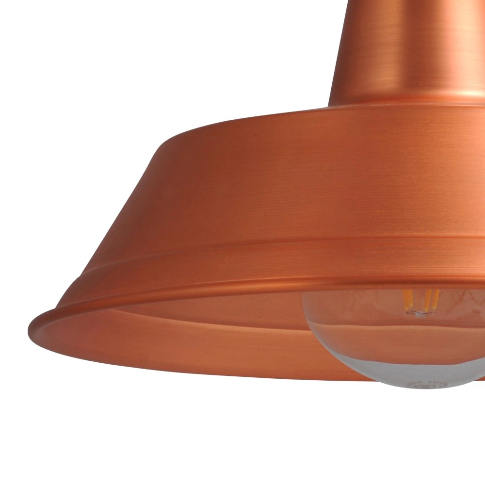 Koperen retro hanglamp Industria 45 Masterlight 8718121237763