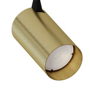 Gouden plafondspot Mono Long kantelbaar Lyora 5903139773195