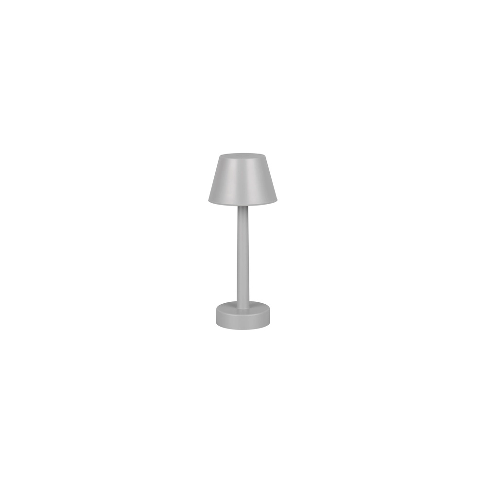 Oplaadbare tafellamp Vidal grijs Trio 4017807644845