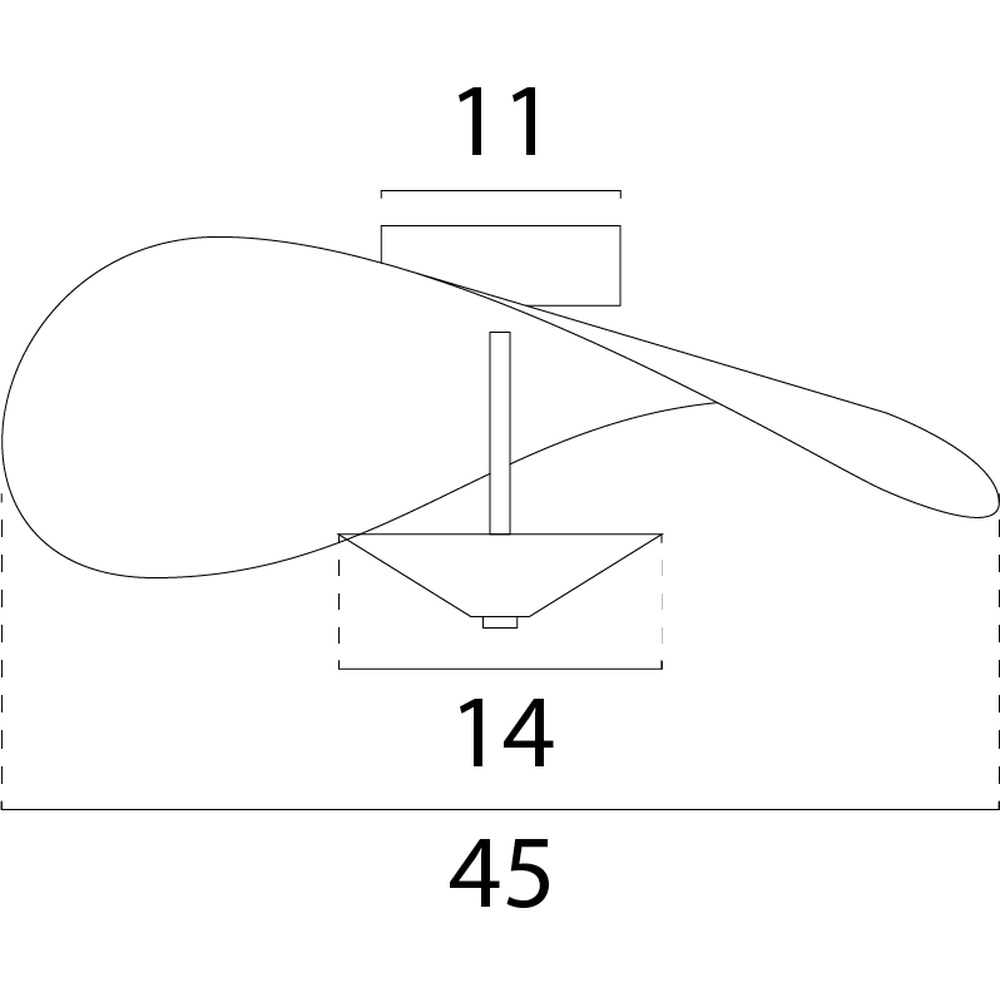 Deense plafondlamp Lente Ø45cm - zand Masterlight 8718121407142