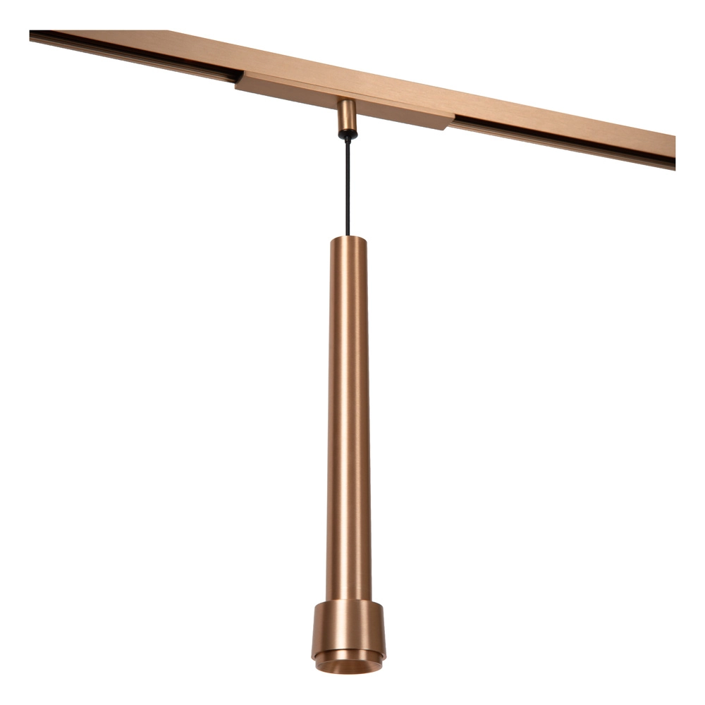 1-fase hanglamp voor rail Linial Tubiz champagne Premium by Lucide 5411212552761