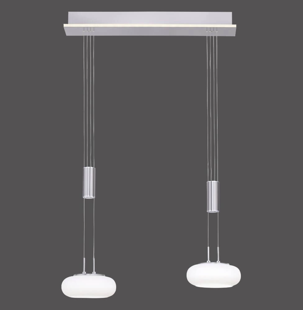 2-lichts hanglamp Q-Etienne metaal Paul Neuhaus 4012248350409