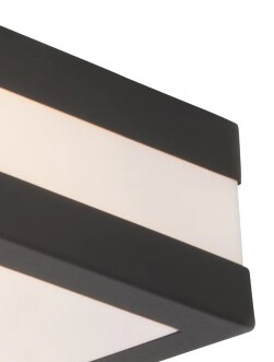 Strakke plafondlamp Matteo voor buiten Brilliant 4004353190063