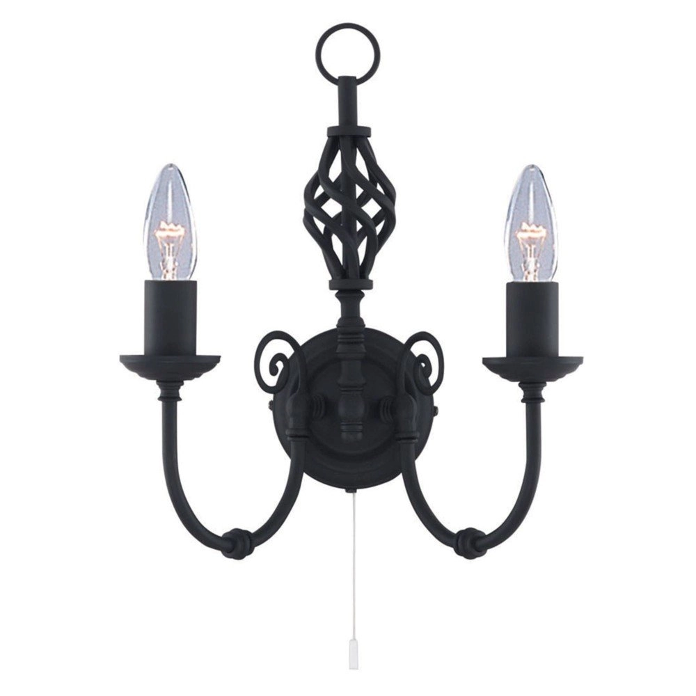 Zwarte wandlamp Zanzibar Zwarte wandlamp Zanzibar