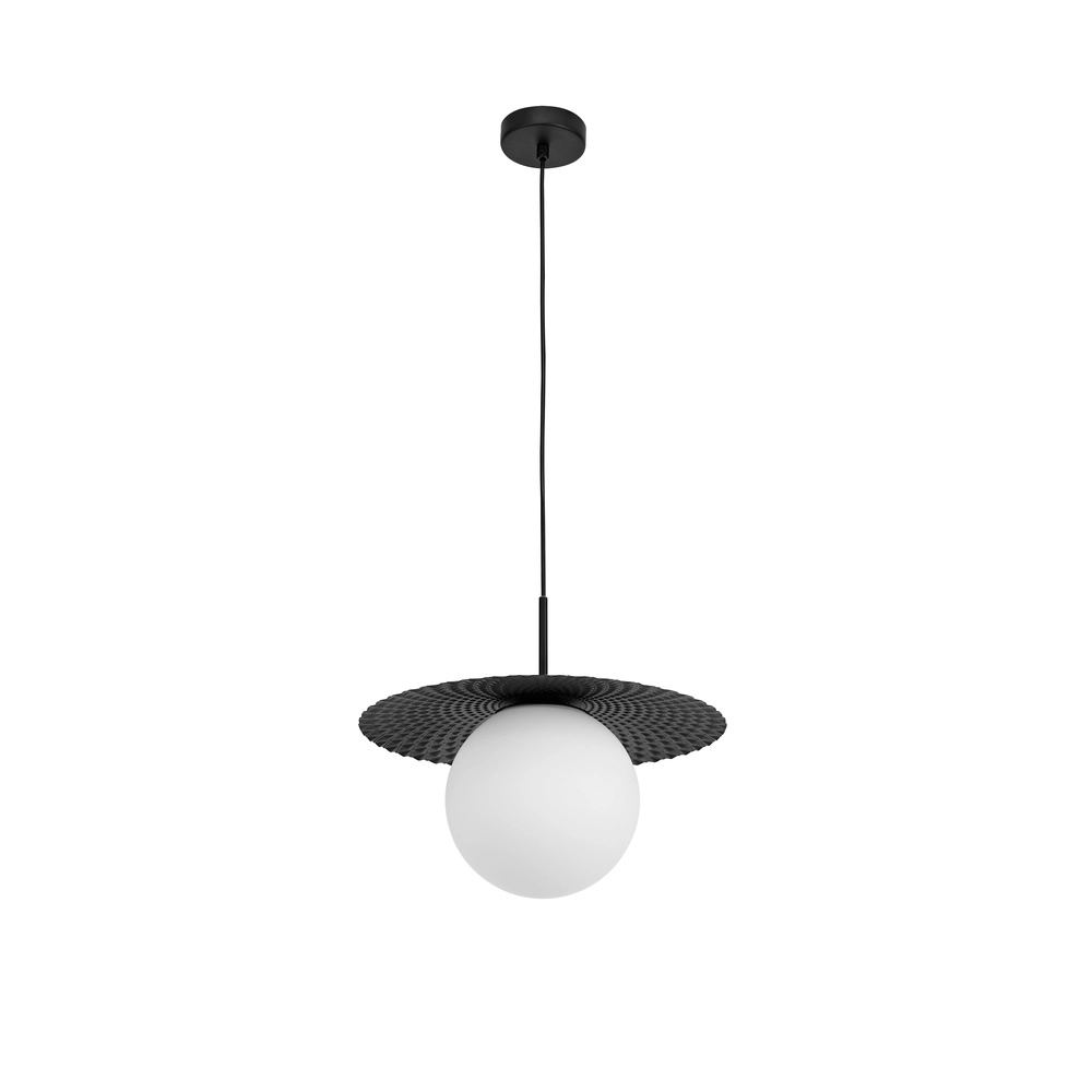 Hanglamp Obbit zwart Ø 38cm Lyora 5212017427731
