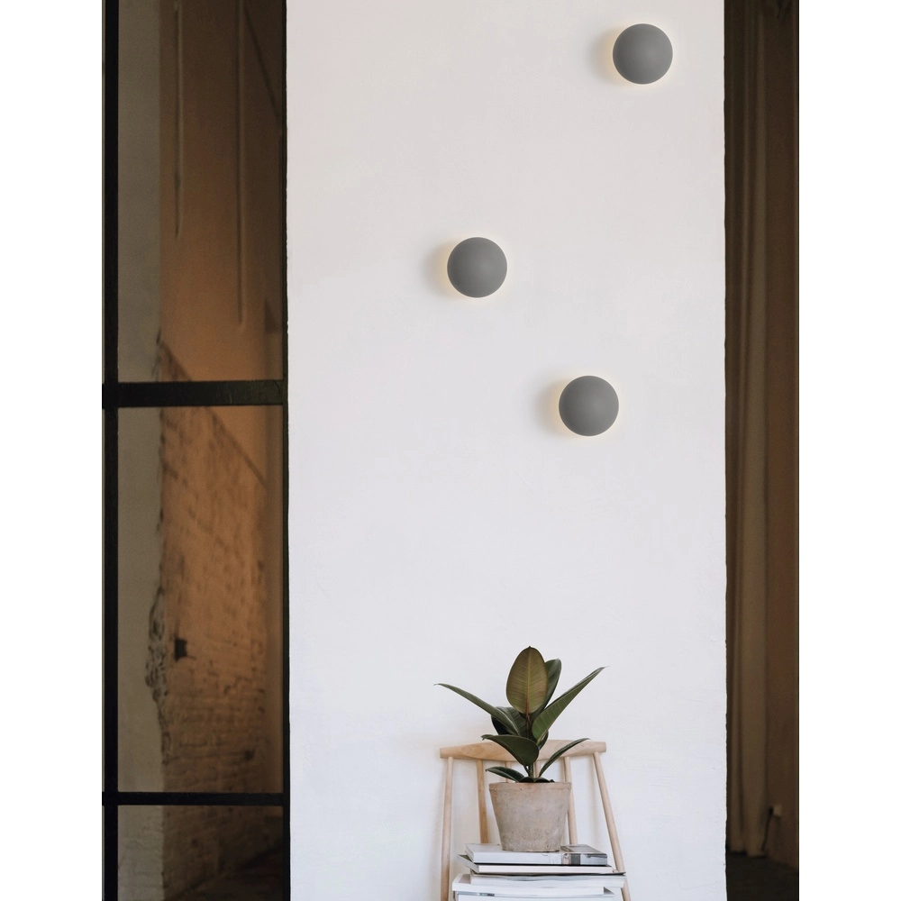 Design wandlamp Netune grijs Lyora 5212017428509
