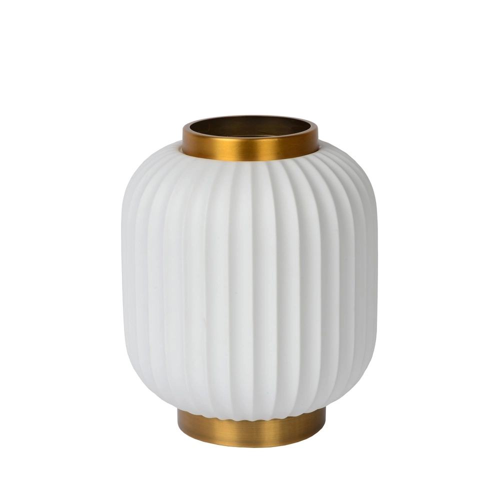 Design tafellamp Gosse goud met wit