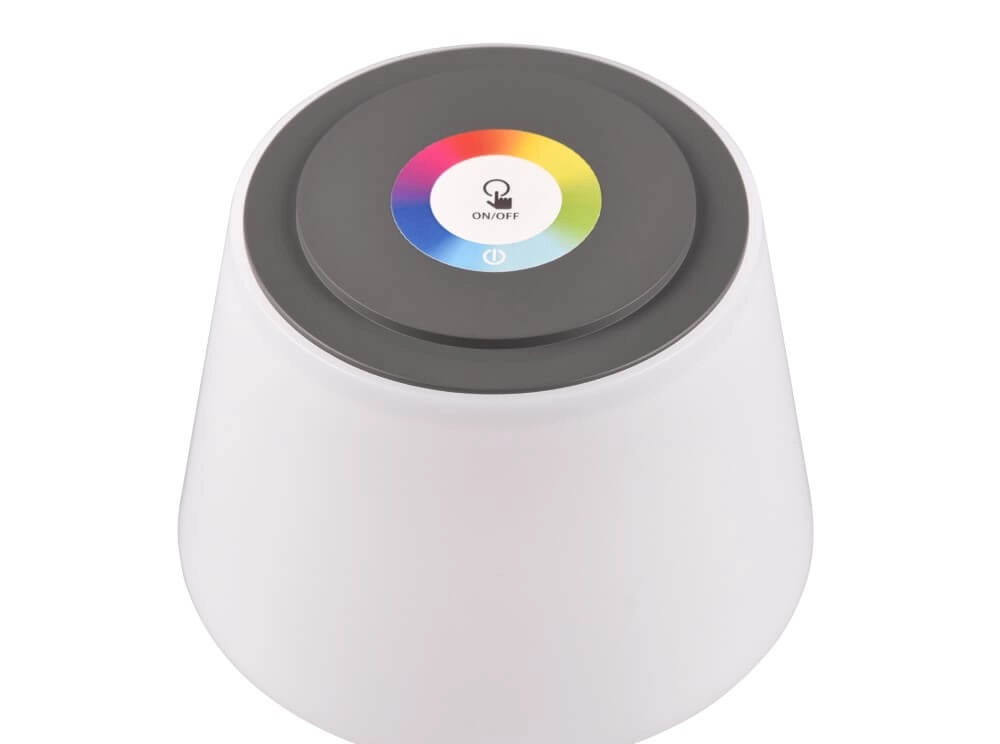 Oplaadbare tafellamp Sanchez antraciet Trio 4017807570595