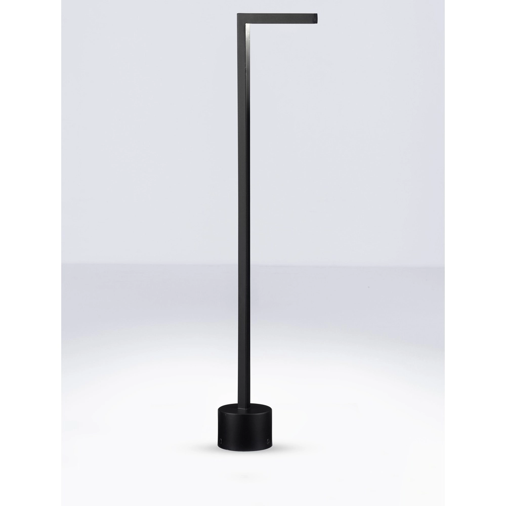 Sleek garden lamp Pipe black 64.5cm Lyora 5212017465542
