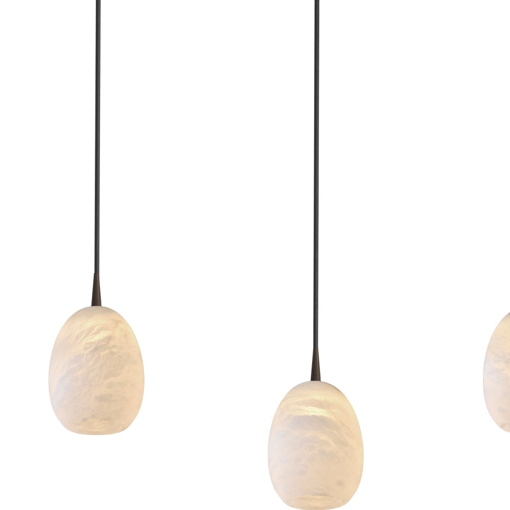 Ovale hanglamp Alta 8-lichts cacao Masterlight 8718121438351
