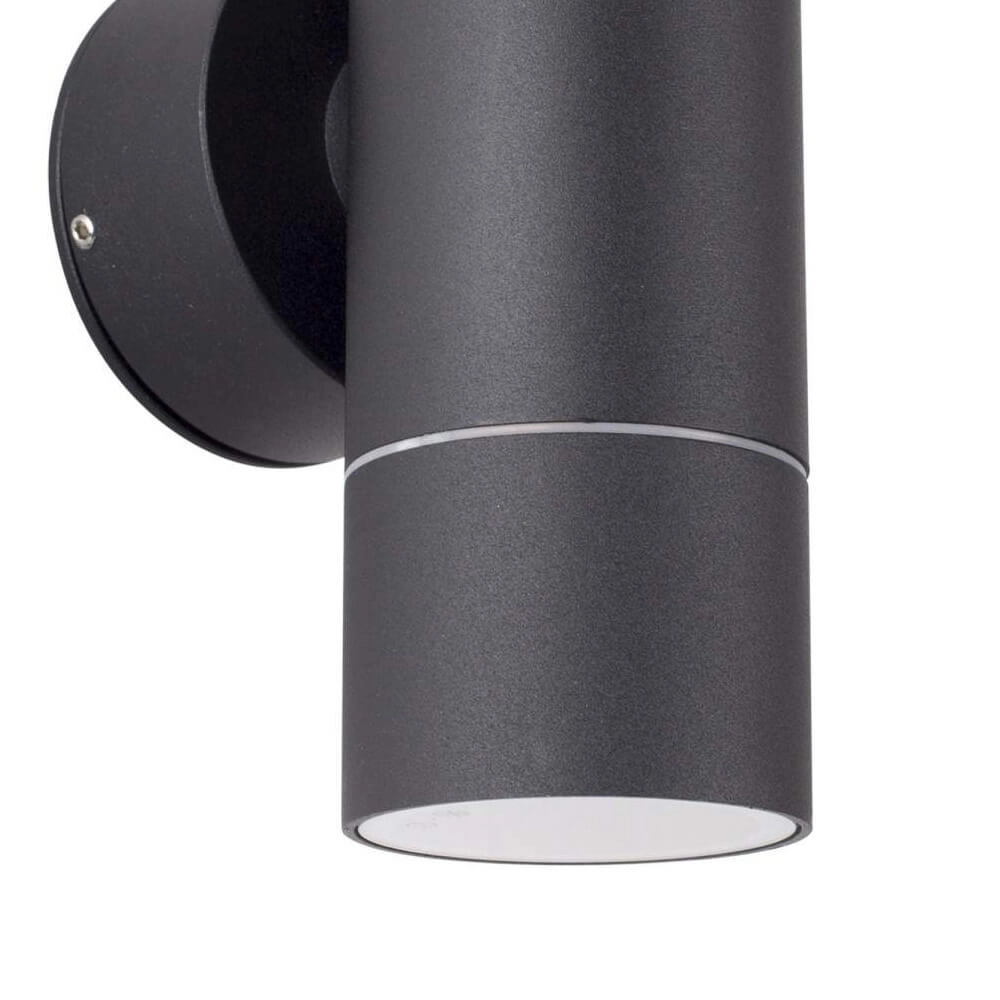 Zwarte wandspot Ray Down KS Verlichting 8714732745406