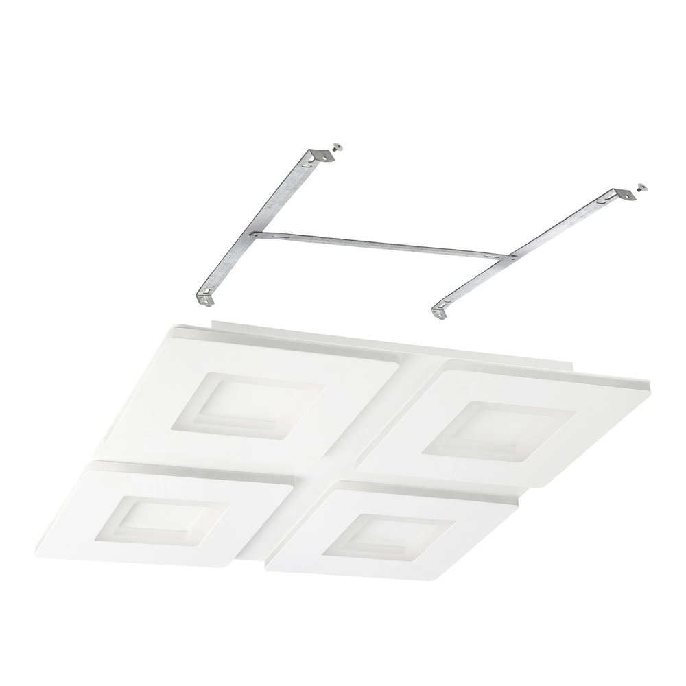 Led plafondlamp Padrogiano-Z Zigbee - 45x45cm Eglo 9008606244164