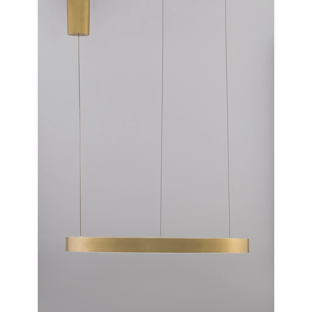 Gouden hanglamp Elowen design Ø 60cm Lyora 5212017439062