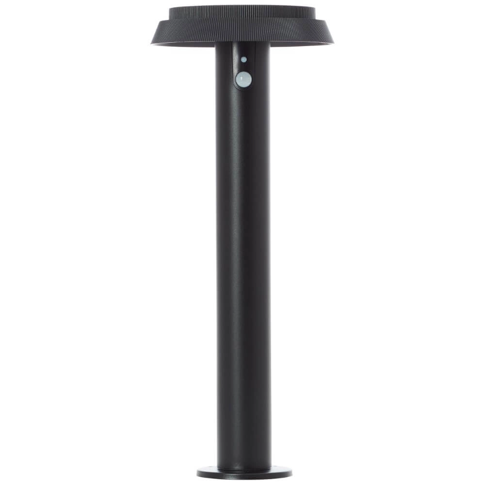 Zwarte staande lamp Alvero met sensor Brilliant 4004353437830