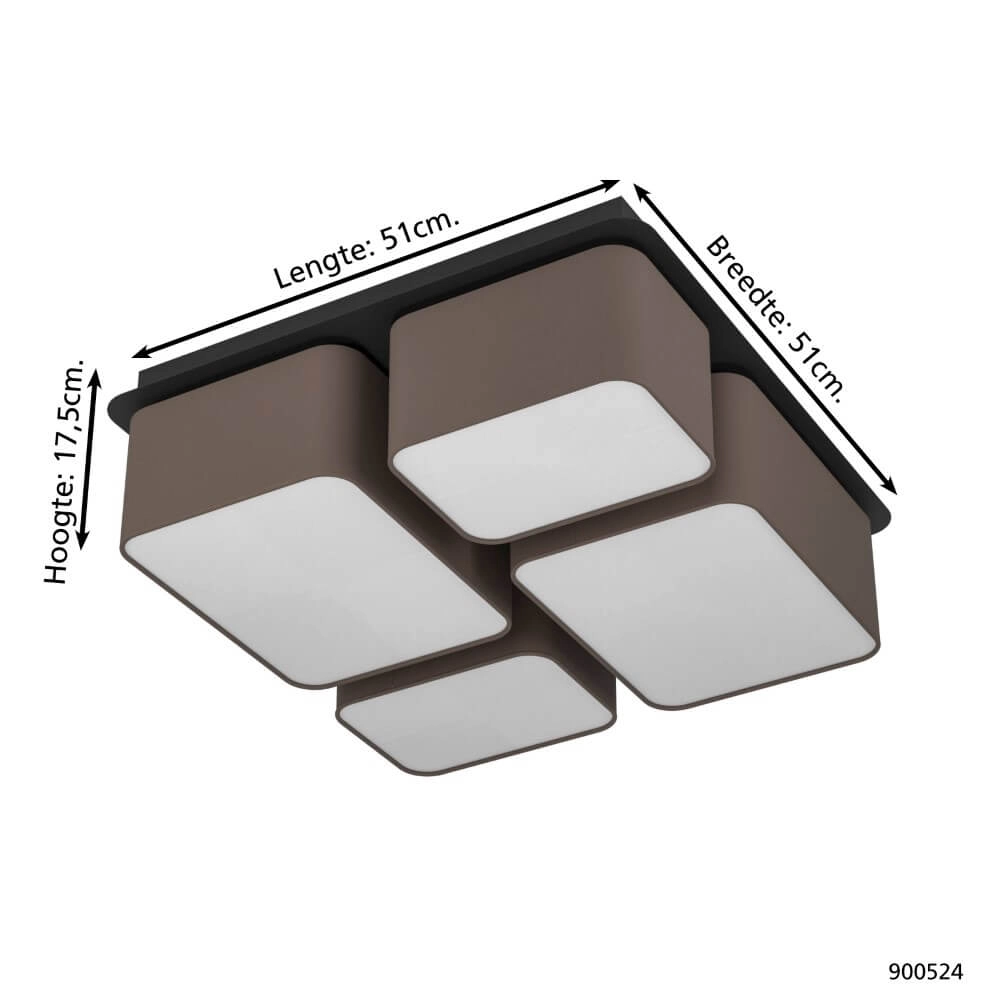 Moderne plafondlamp Mordazo Eglo 9008606244522