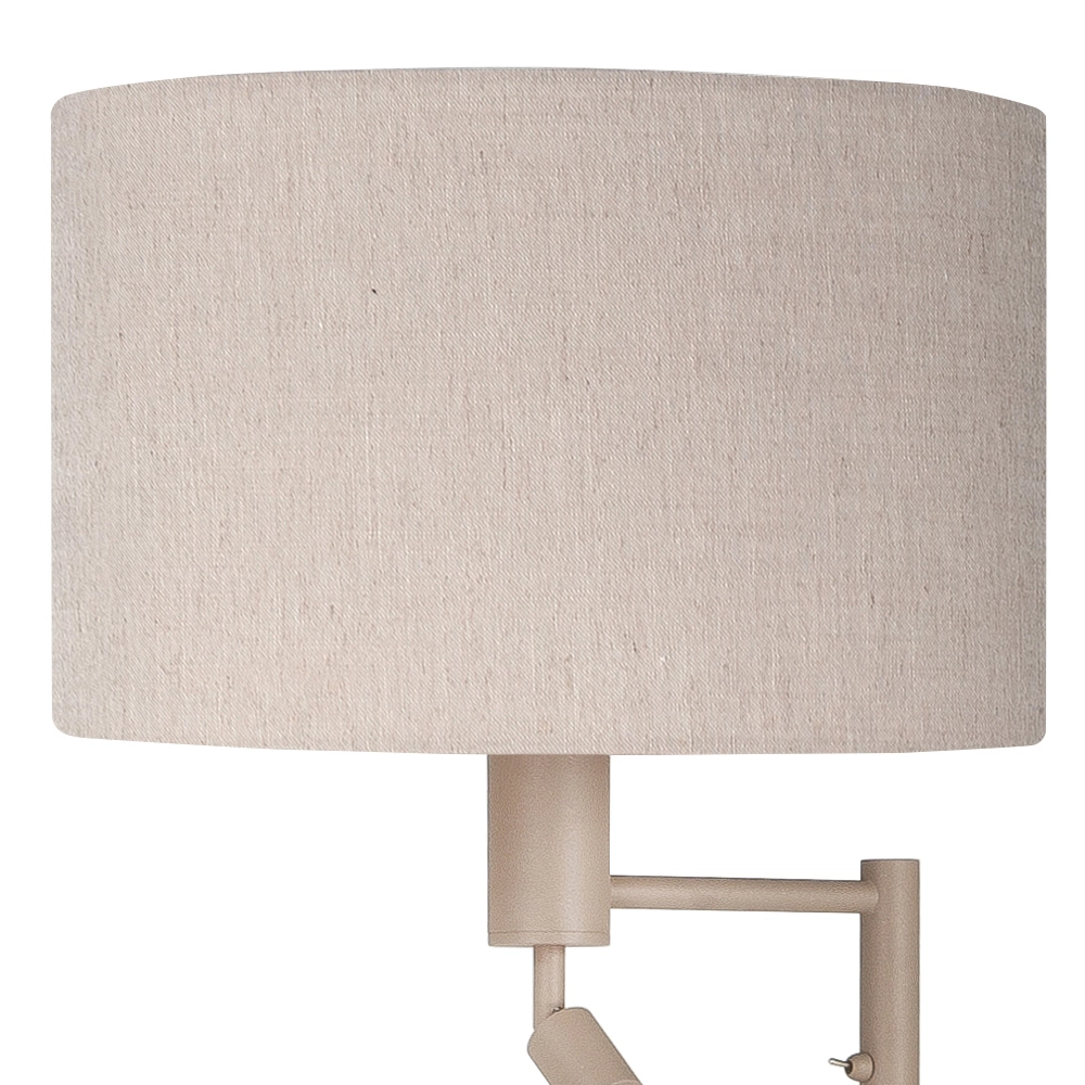 Vloerlamp Havana zand bruin Highlight 8718379037573