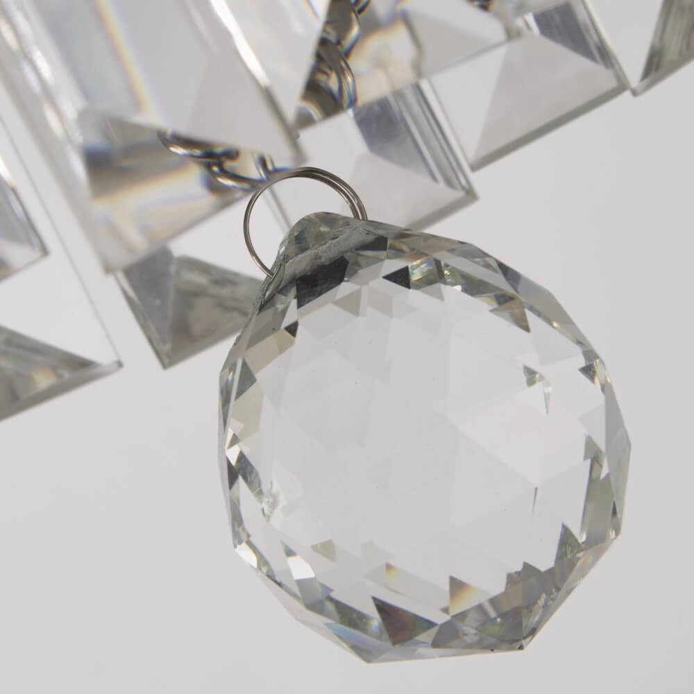 Kristallen plafondlamp Empire Ø 34cm Searchlight 5053423227344