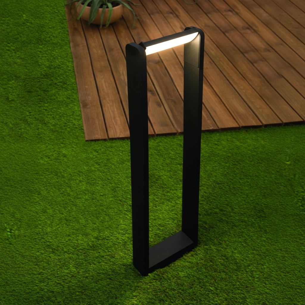 Richtbare tuinlamp Volvel zwart