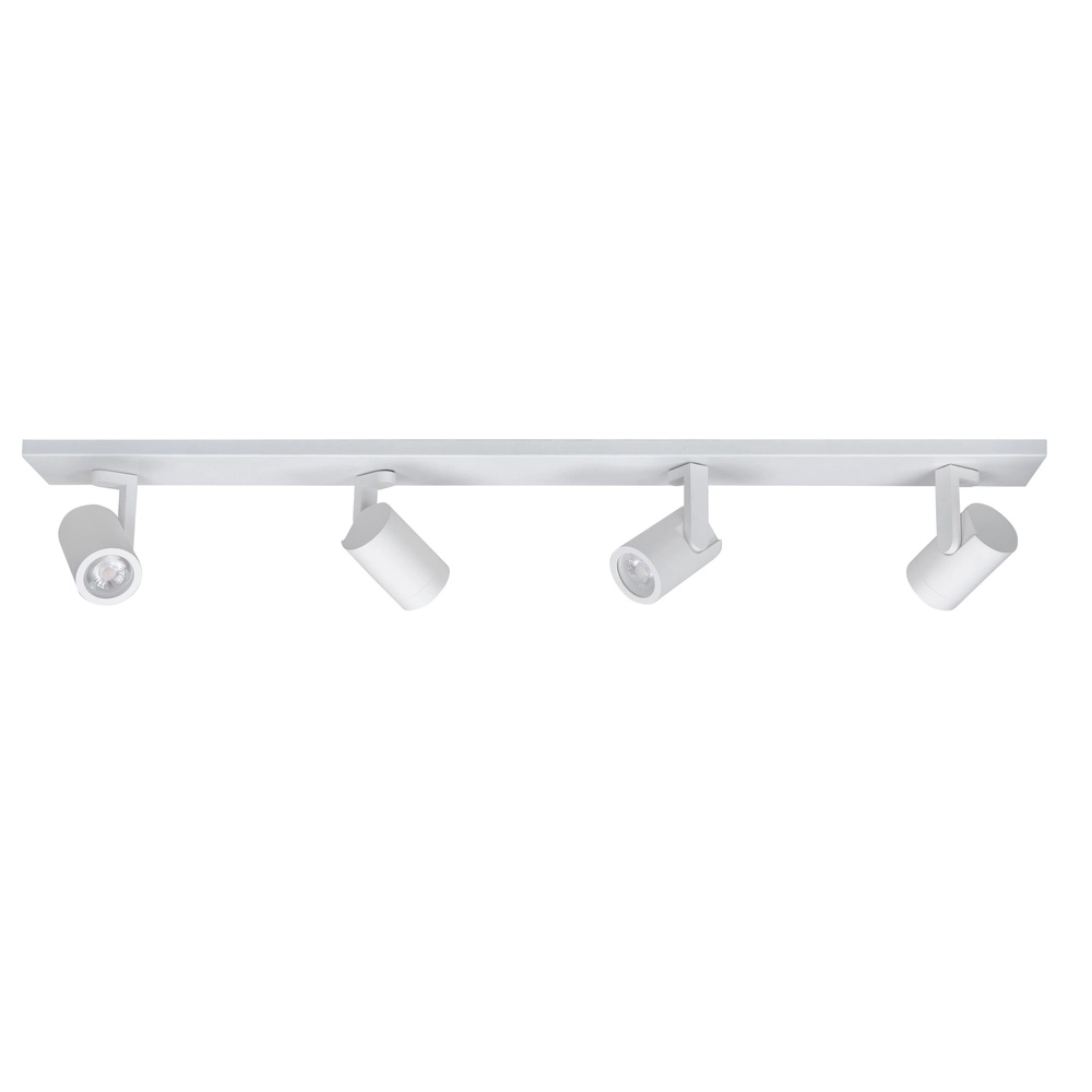 Opbouwspot Halo wit 4-lichts Opbouwspot Halo wit 4-lichts