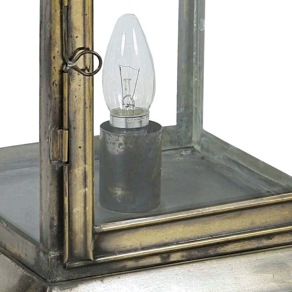 Landelijke buitenlamp Strathmore S gepoetst goud (PBUL) Limehouse