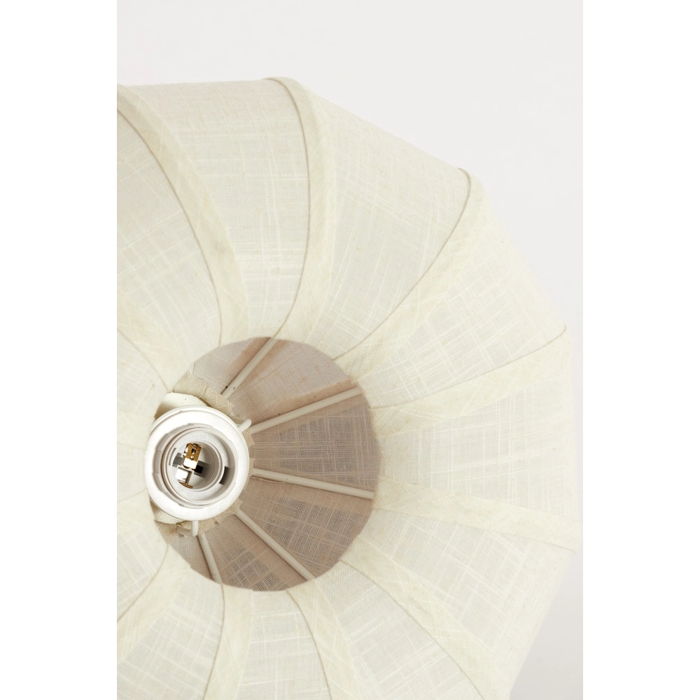 Japandi plafondlamp Zosia Ø 50cm - crème - 1x E27 Light & Living 8717807831837